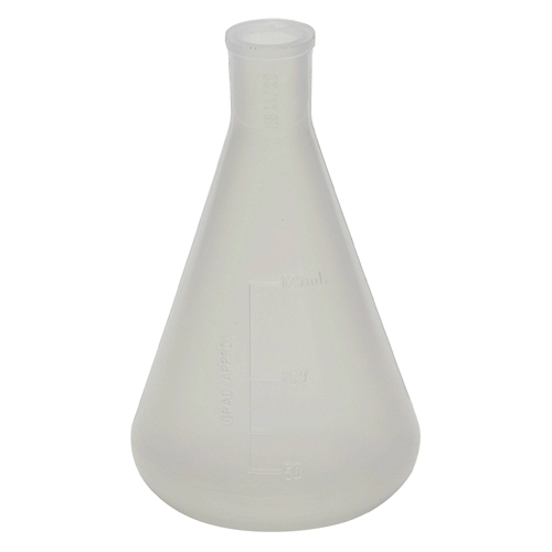 Flask Erlenmeyer, PP 125mL, 12/CS