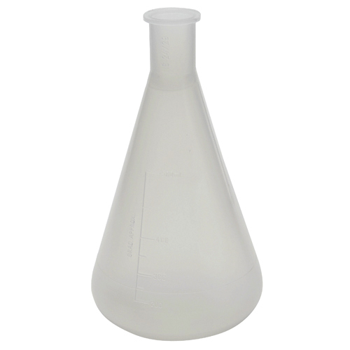 Flask Erlenmeyer, PP 500mL, 4/CS