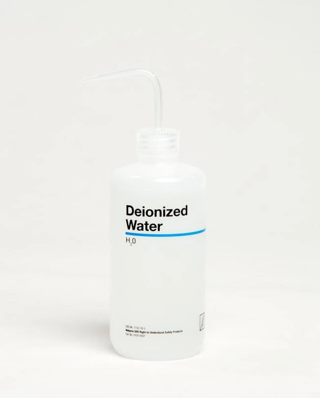 RTU Washbottle LDPE DeionizedWater;500mL