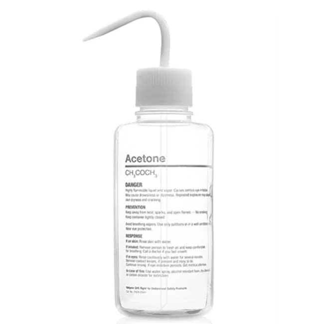 RTU Washbottle FEP Acetone; 500mL