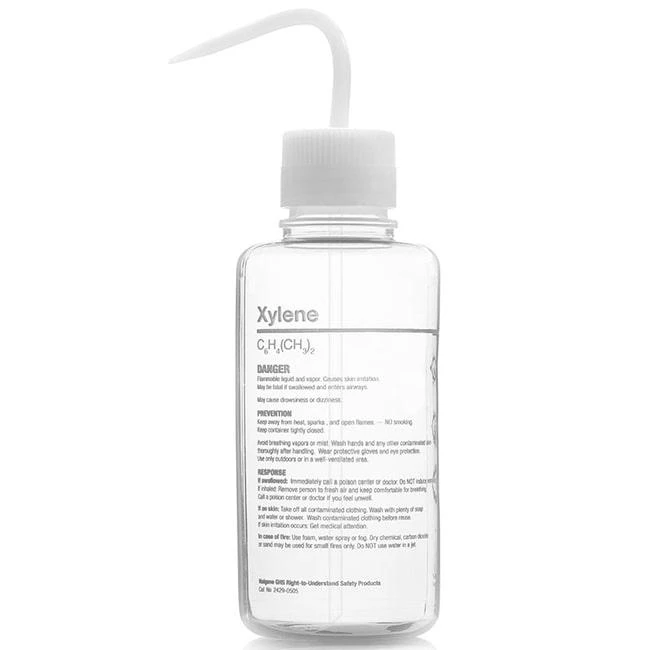 RTU Washbottle FEP Xylene; 500mL
