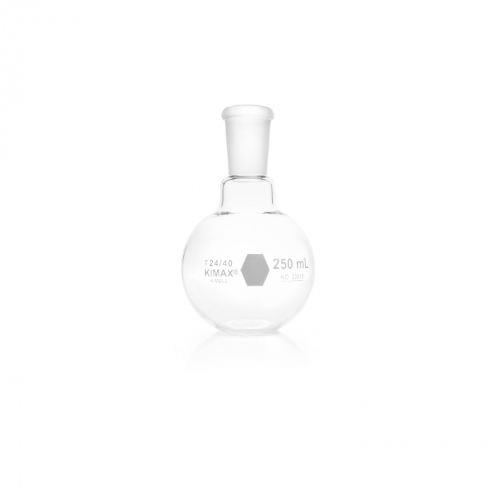 BOILING FLASK, FLAT BOTTOM,24/40,250ML
