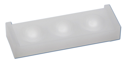 Plate Spot 3 Well, LDPE 3.3-1.1-0.5", 40/CS