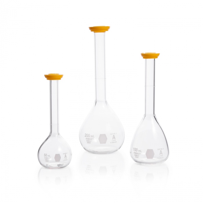 Volumetric Flask,CLASS A ,Snap Cap,250ML