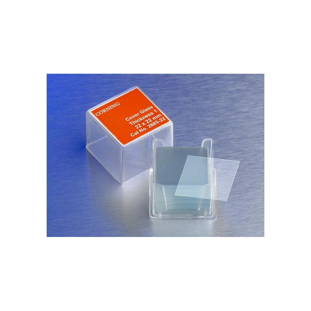 Corning 18x18mm Square #2 Cover Glass