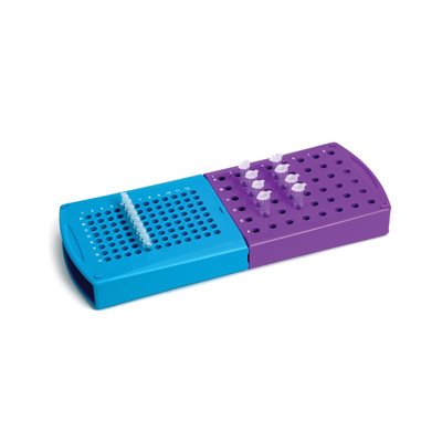 Rota-Rack Duo Tube Rack, Blue