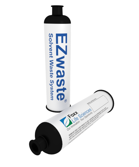 EZwaste® HPLC Solvent Waste System, Standard Size Replacement Chemical Exhaust Filter, Activated Carbon, 2/PK