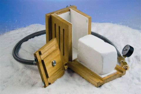 DILVAC Dry-Ice Maker, c/w Pressure Hose and Pressure Gauge, USA version