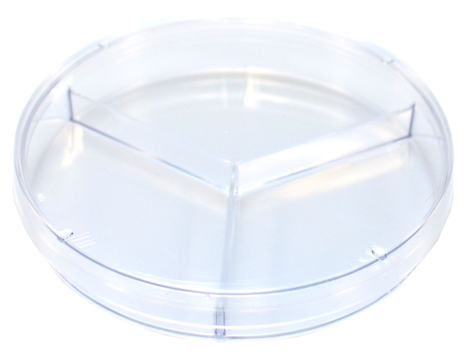 Tri-Plate Petri Dish, Slippable, 100 x 15
