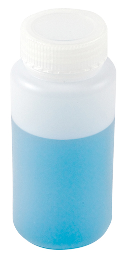 Bottle WM Bulk w Caps, HDPE 16oz, 100/CS