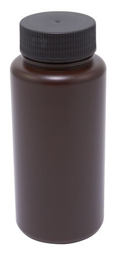 Bottle WM Amber, HDPE 32oz, 24/CS