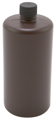 Bottle NM Amber, HDPE 32oz, 24/CS