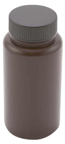 Bottle WM Amber, PP 16oz, 50/CS