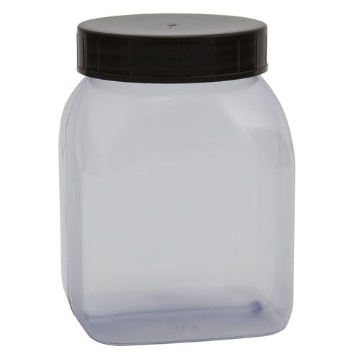 Bottle WM w Cap, PVC 500mL, 48/CS