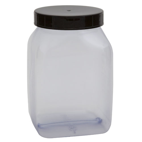 Bottle WM w Cap, PVC 1000mL, 36/CS