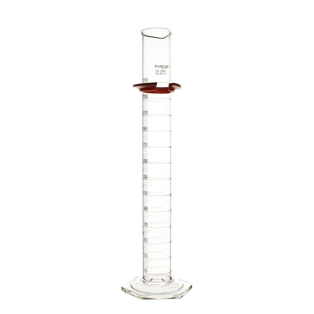 PYREX Single Metric Scale, 250mL Graduated Cylinder, TC
