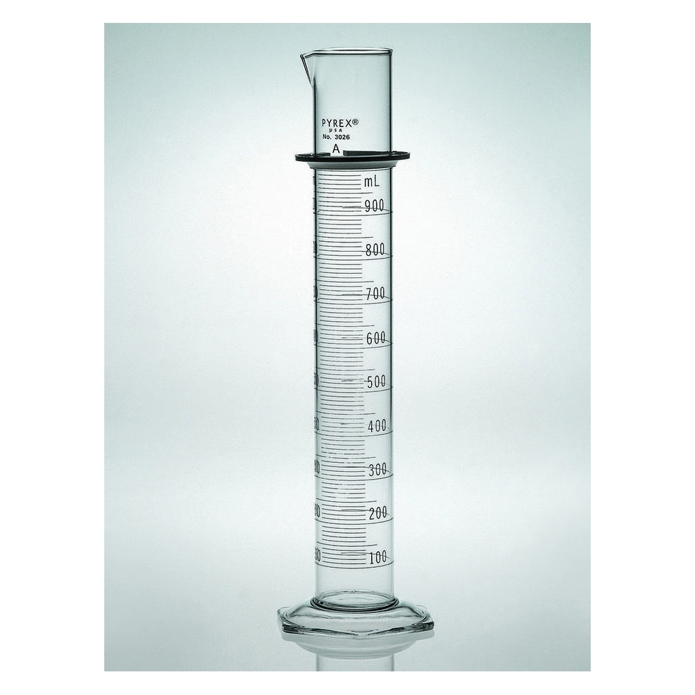 PYREX Double Metric Scale, 1L Class A Graduated Cylinder, TD