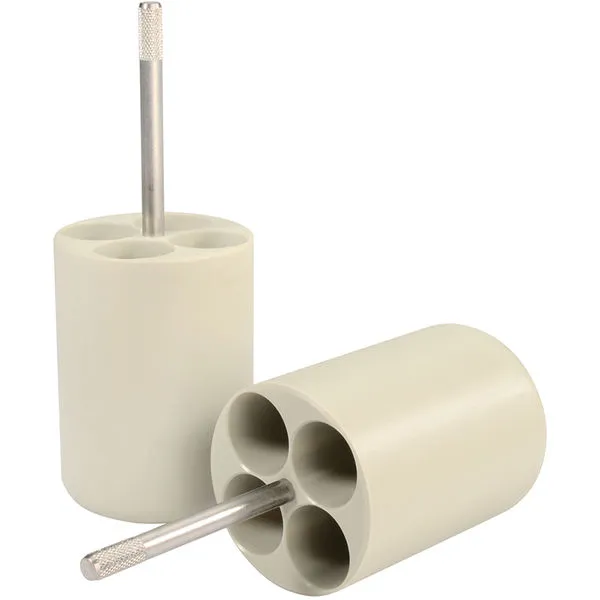 Rack, 4x10ml D17mm Vac, 2/pk