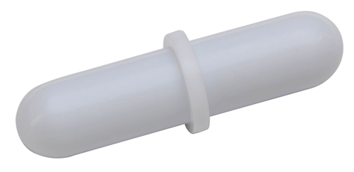 Stir Bar Round w Ring, PTFE 9.5x42mm, 12/CS