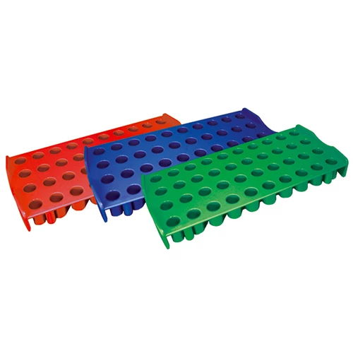 Workstation Rack for CryoCLEAR vials, Polycarbonate (PC), 40-Place (10x4 format), RED - PK/1