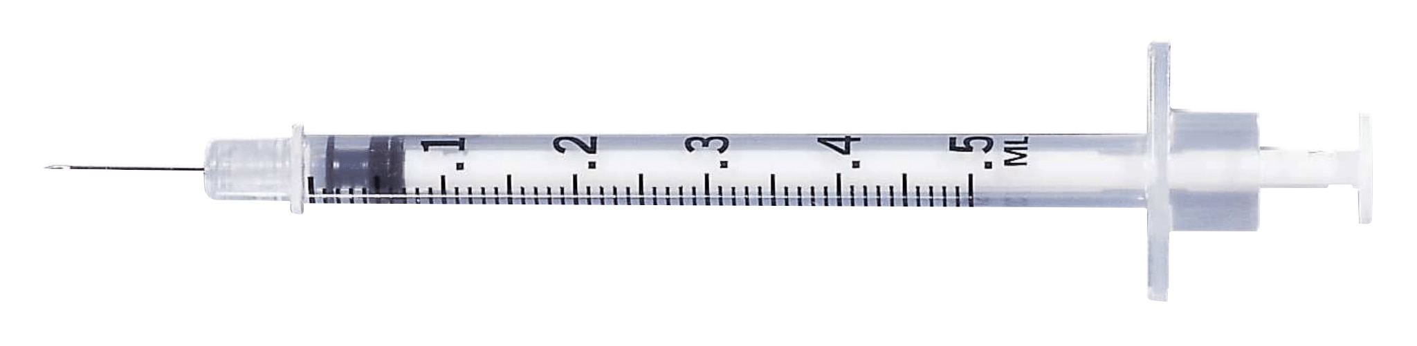 SYRINGE 1/2ML W/NDL 27X1/2 RB