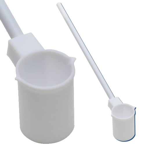 Ladle Sampler, PTFE 10mL, 4/CS