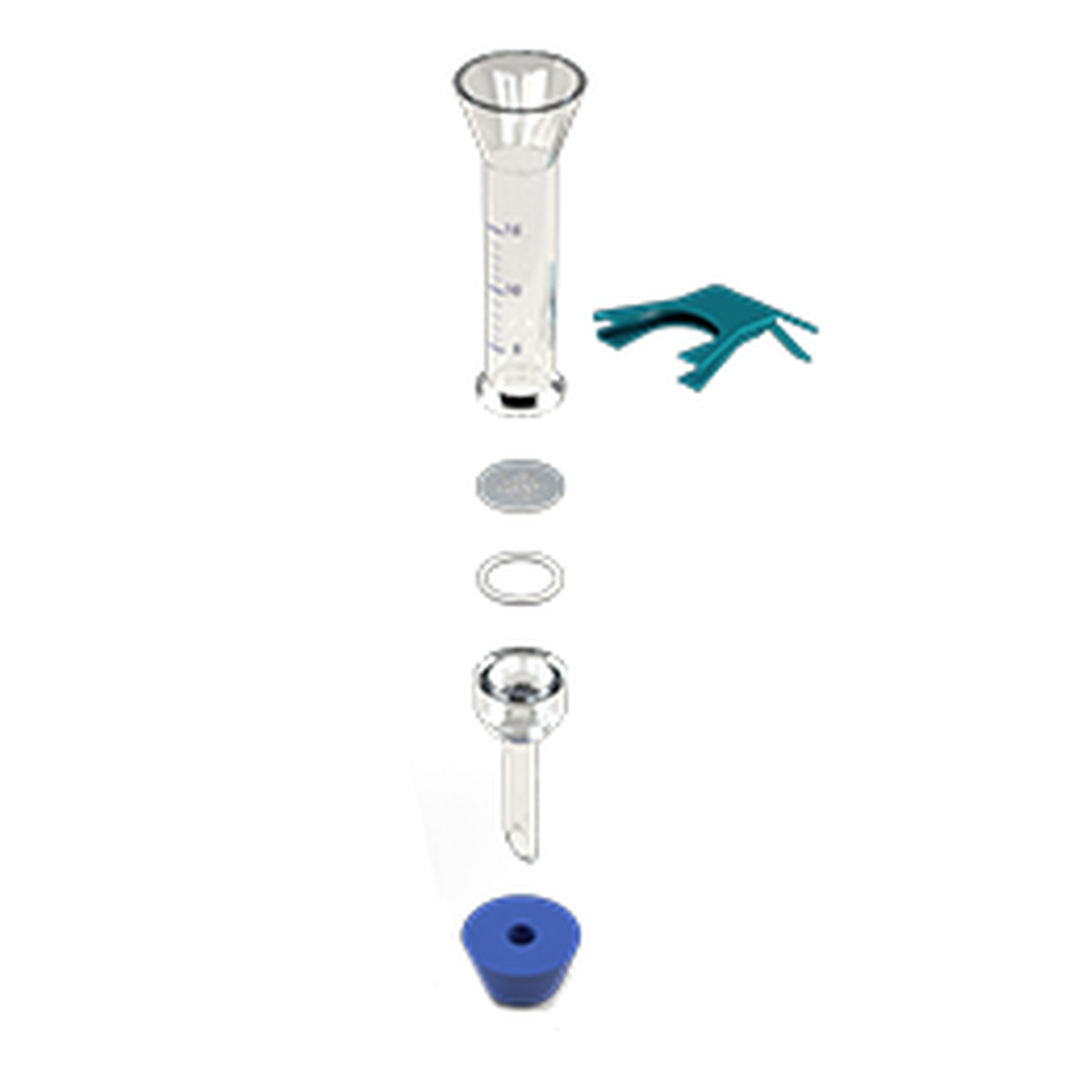 25mm Glass Microanalysis Holder, 15 ml, KGS 25