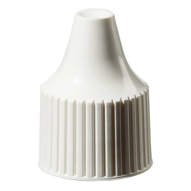 Closure for NALGENEDropper Bottles, PP White (15-415)
