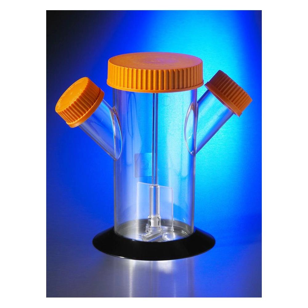 Corning 500mL Polystyrene Disposable Spinner Flask with Solid Caps, Sterile. 1/bag, 12/case