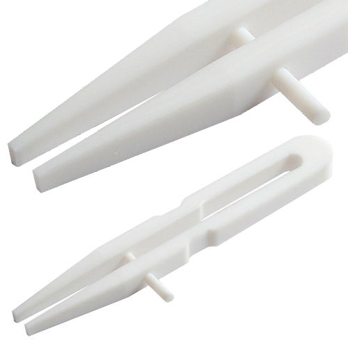 Tweezer Forceps Square End, PTFE 150mm, 1/EA