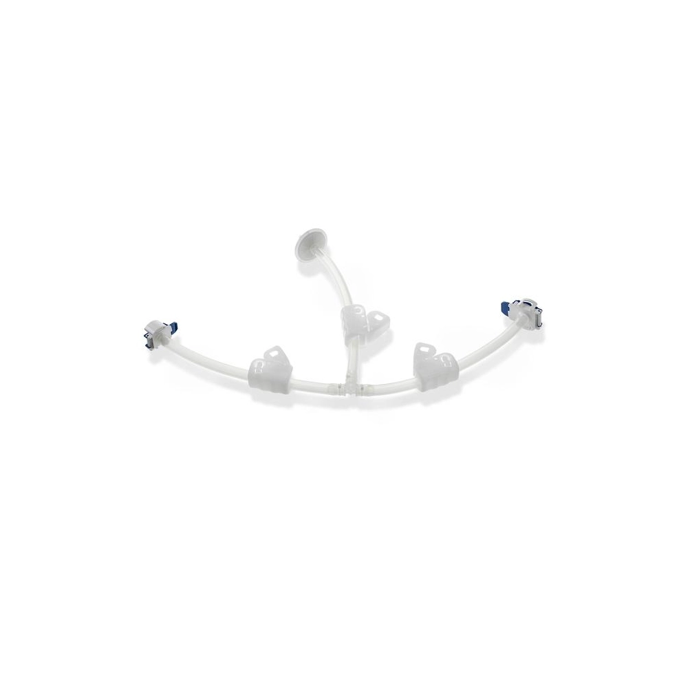 Corning CellCube T-Tubing Manifold, Medium Filter, 2 Aseptic Connectors, Sterile, 1 per bag, 4 per case