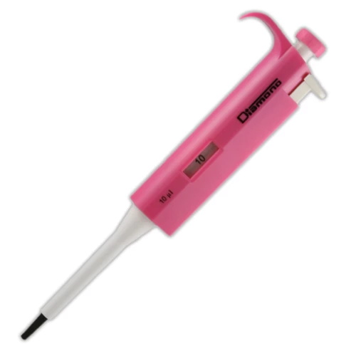 Pipette, Diamond, Fixed Volume, 1uL, Pink