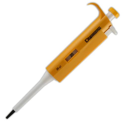 Pipette, Diamond, Fixed Volume, 30uL, Yellow