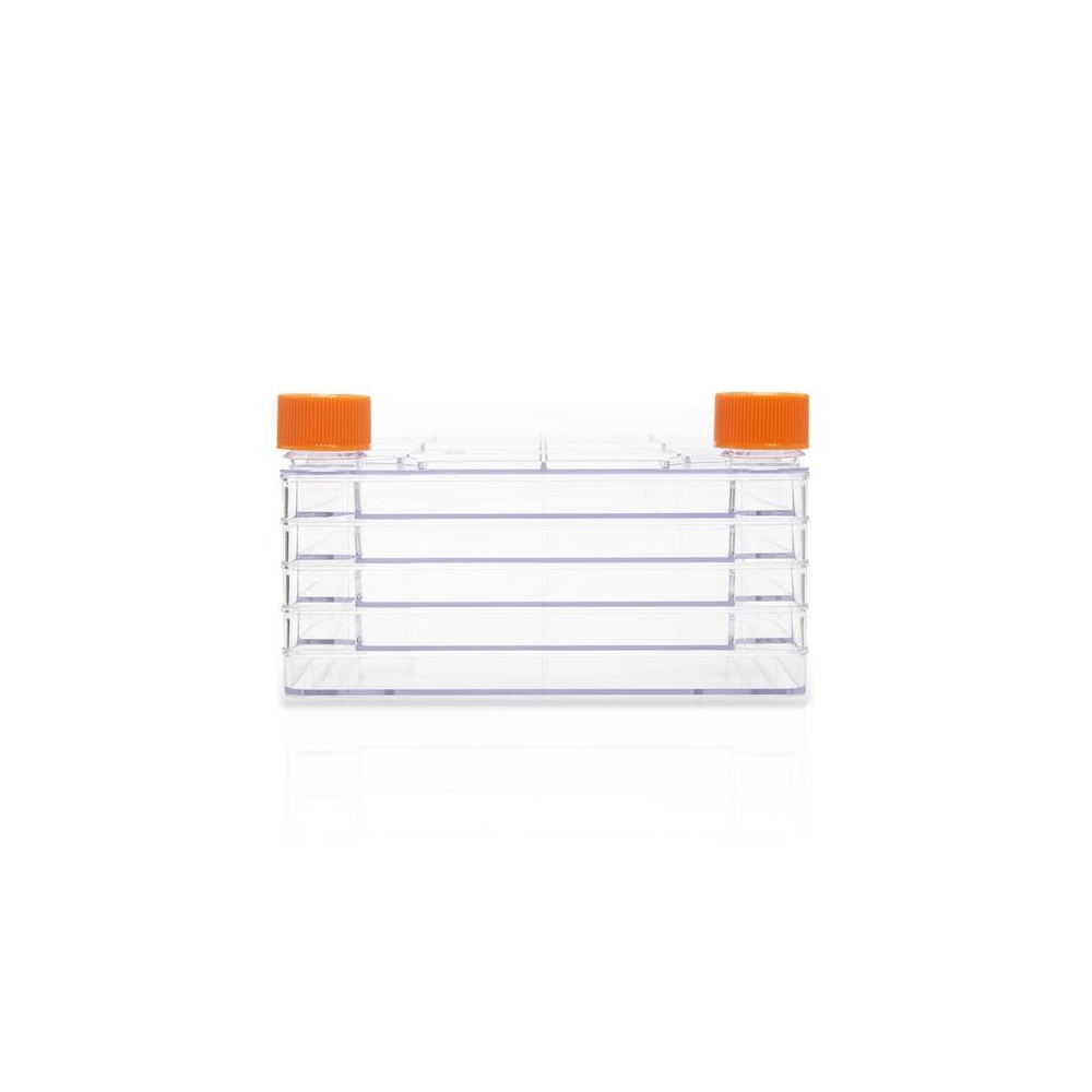 Corning CellSTACK, 5-layer Polystyrene vessel with Vent Caps, CellBIND treated Growth Surface, Sterile, 1 per bag, 2 per case