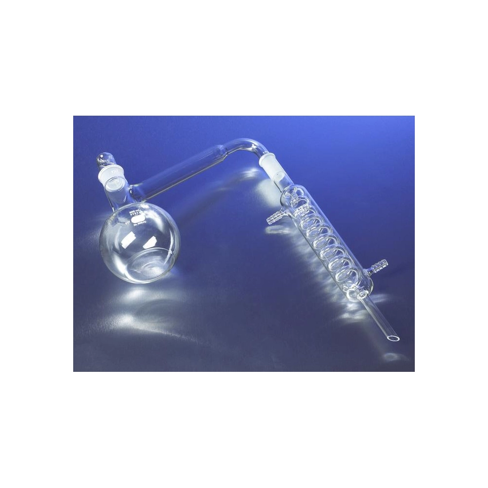 PYREX 1L General Purpose Distilling Apparatus with Standard Taper Stopper, 19/38 Standard Taper Joint