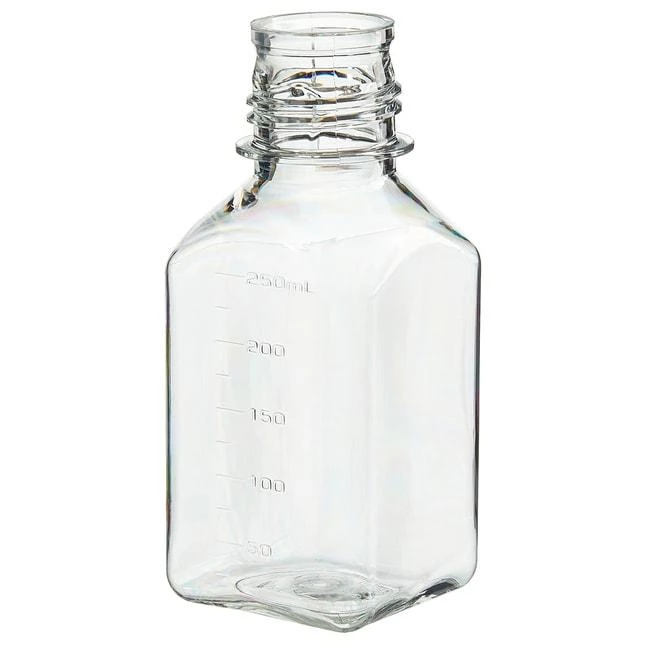 Media Bottle, PETG, STERILE without Closure 250 mL (38-430)
