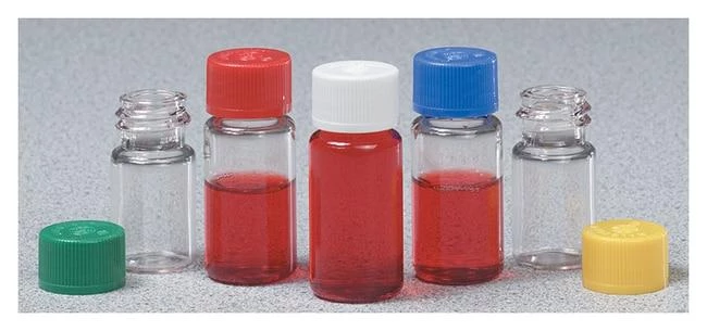 Closure, Lined, HDPE - STERILE (fits NALGENECT Serum Vials) - Bulk Pack Black (20-415)