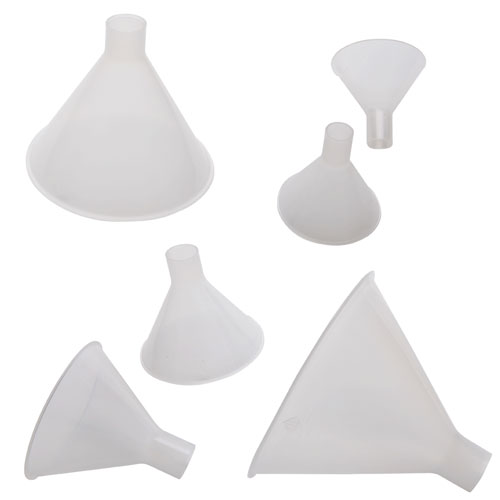 Funnel 6 Piece Powder Set, PP, 1/ST