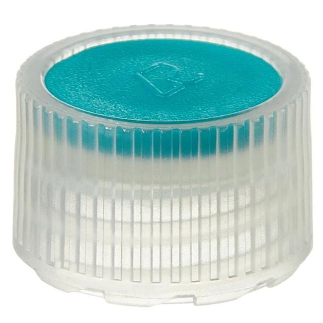 Closure, Micro Packaging Vial, STERILE, 11 mm PPCO Teal Color Coder (11 mm)