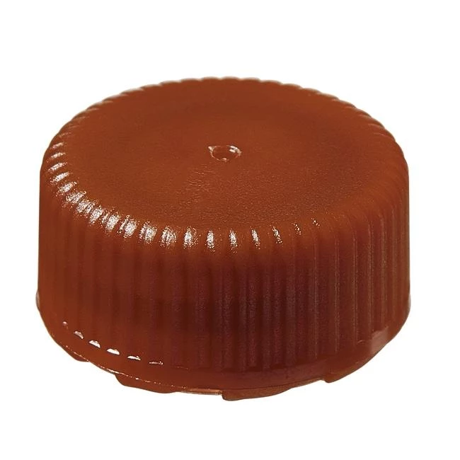 Closure, Micro Packaging Vial, Low Profile, STERILE, 11 mm PPCO Closure, Amber (11 mm)