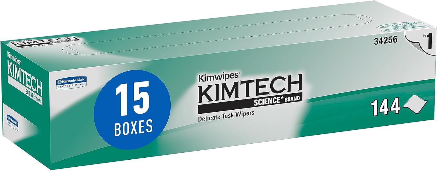Kimwipes Wipes, 14.7 x 16.6, 15 Boxes per case