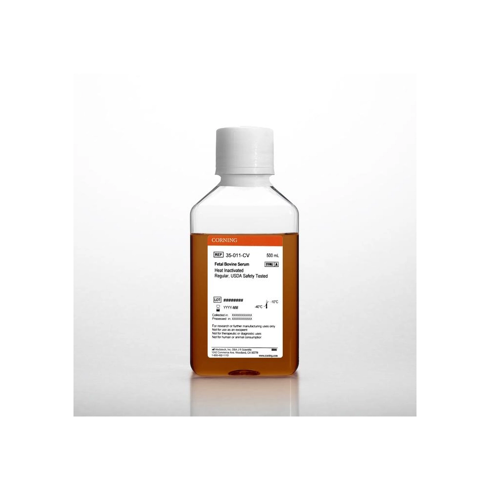 Fetal Bovine Serum, Regular, USDA Heat Inactivated 500mL