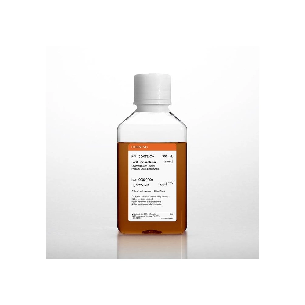 Fetal Bovine Serum, Premium, USA, Charcoal Stripped 500mL