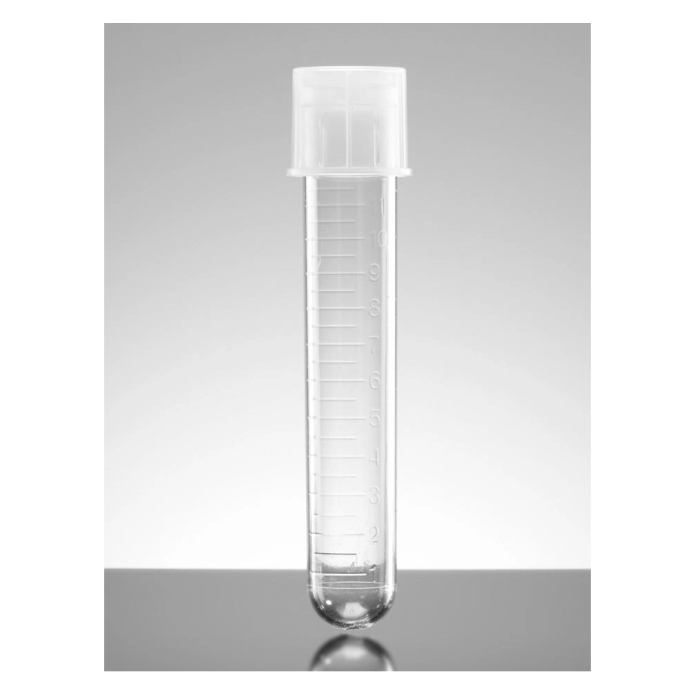 Falcon 14mL Round Bottom Polystyrene Test Tube, with Snap Cap, Sterile, Individually Wrapped, 500/Case