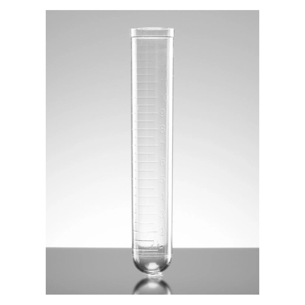 Falcon 14mL Round Bottom Polystyrene Test Tube, without Cap, Sterile, 125/Pack, 1000/Case