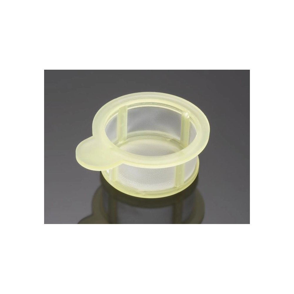 Falcon 100Micrometer Cell Strainer for use with 50ml conical tubes, Yellow, Sterile, Individually Packaged, 50/Case