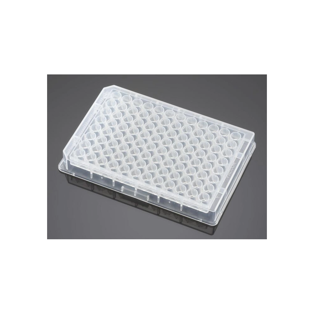 Falcon 96 Well-CLear V-Bottom Not Treated Polypropylene Microplate, 25/Pack, 100/Case