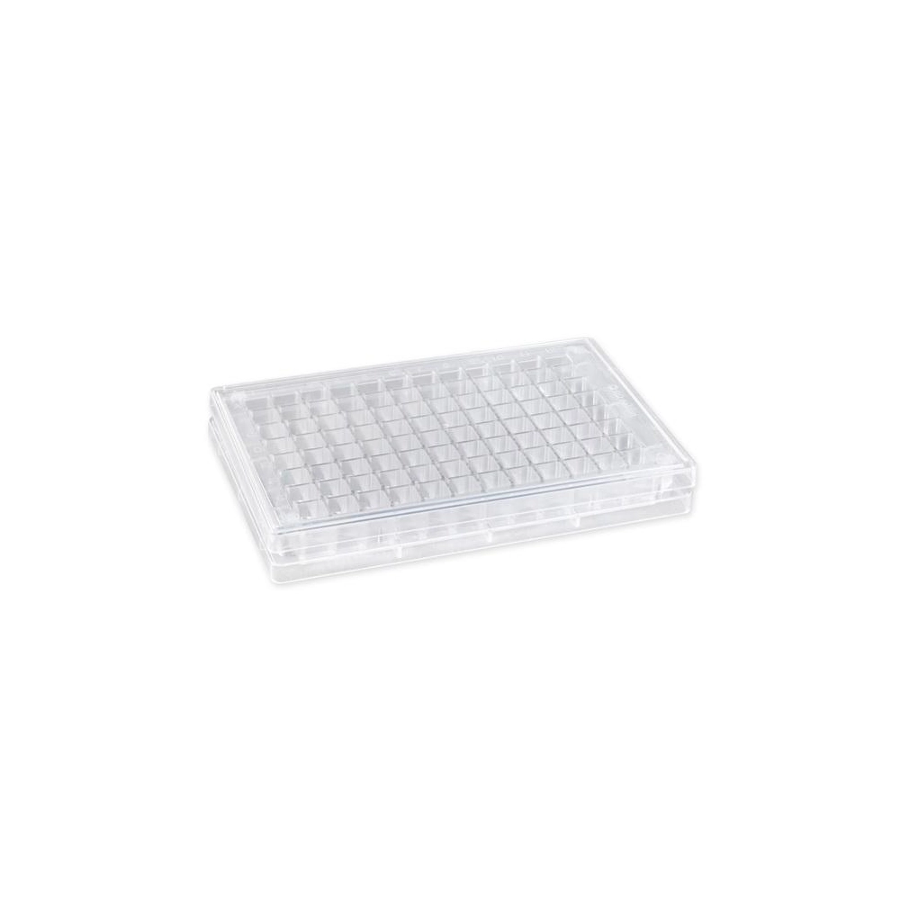 Falcon 96 Square Well Angled Bottom Plate and Lid, Not Treated, Sterile, 5/Pack, 5/Case