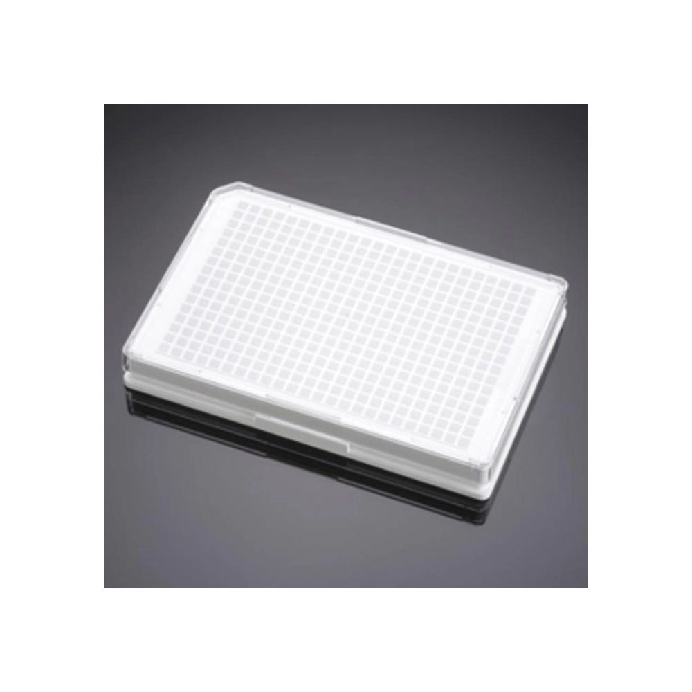 Corning BioCoat Poly-D-Lysine 384 Well White Flat Bottom TC-Treated Microplate, with Lid, 5/Case