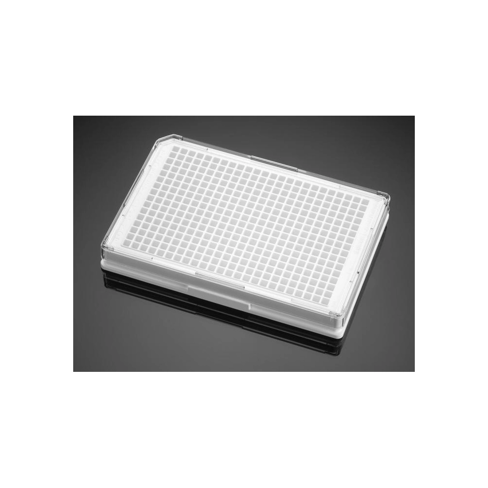 Corning BioCoat Collagen I 384 Well White Flat Bottom TC-Treated Microplate, with Lid,5/Pack, 50/Case